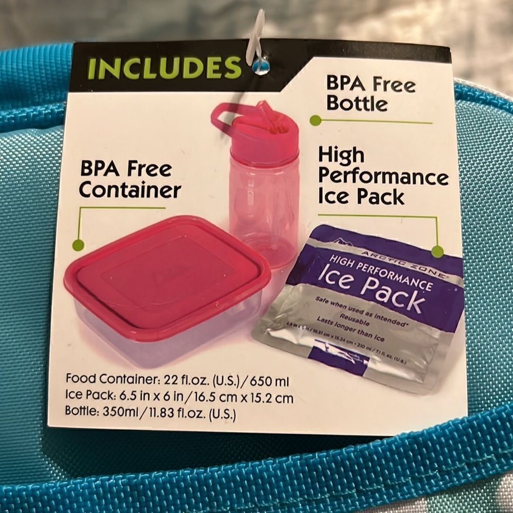 New Arctic Zone Insulated Lunch Bag - Picture 2 of 5